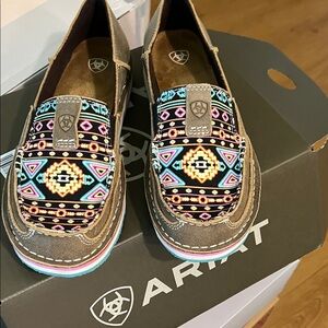 Ariat Women's Patterned Loafers - Brown and Multicolor